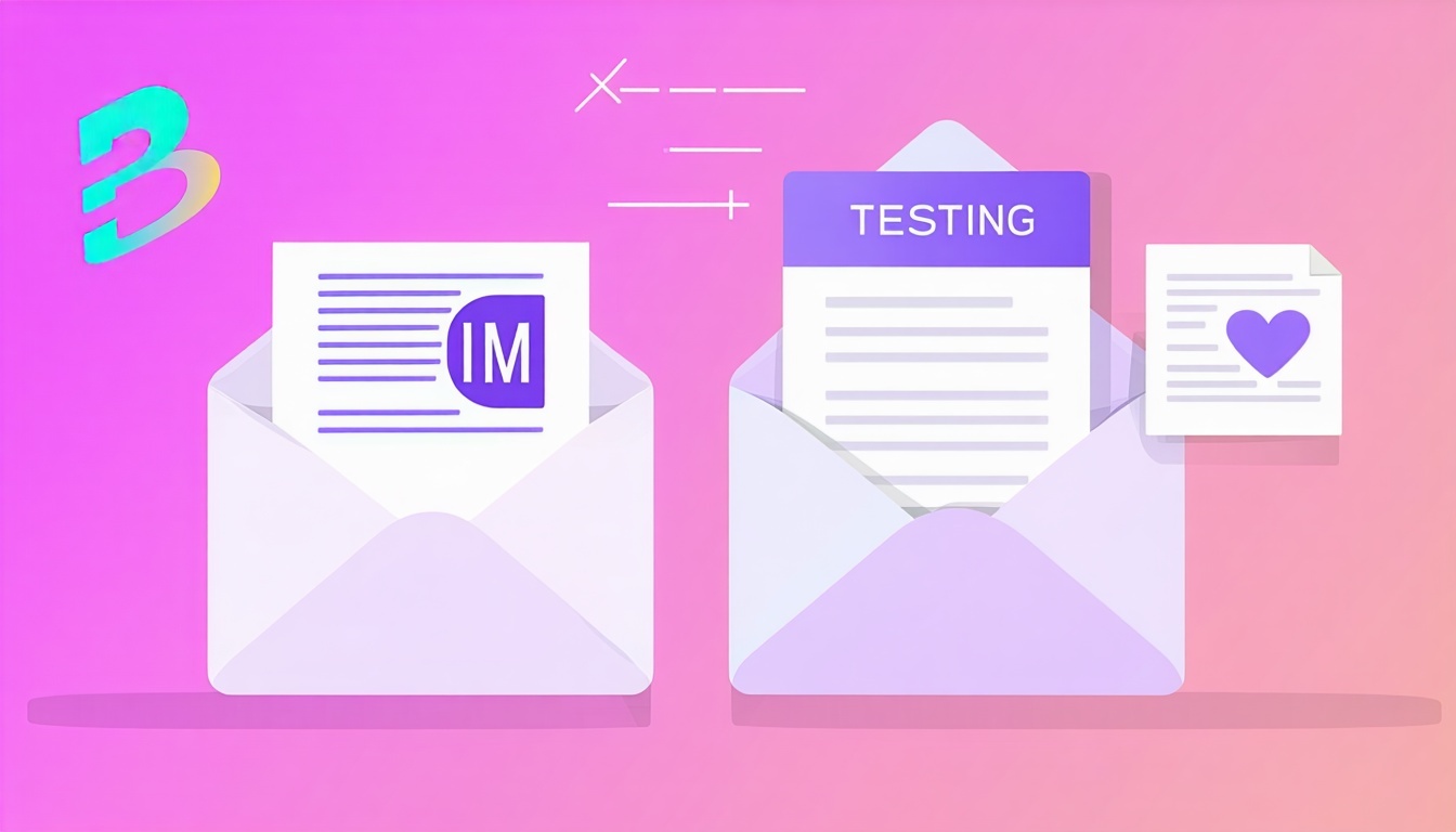 Bij AB-tests met BIMI Brand Indicators for Message Identification worden twee verschillende versies van e-mailcampagnes vergeleken om het effect van de implementatie van BIMI op de open rates en merkherkenning te evalueren.